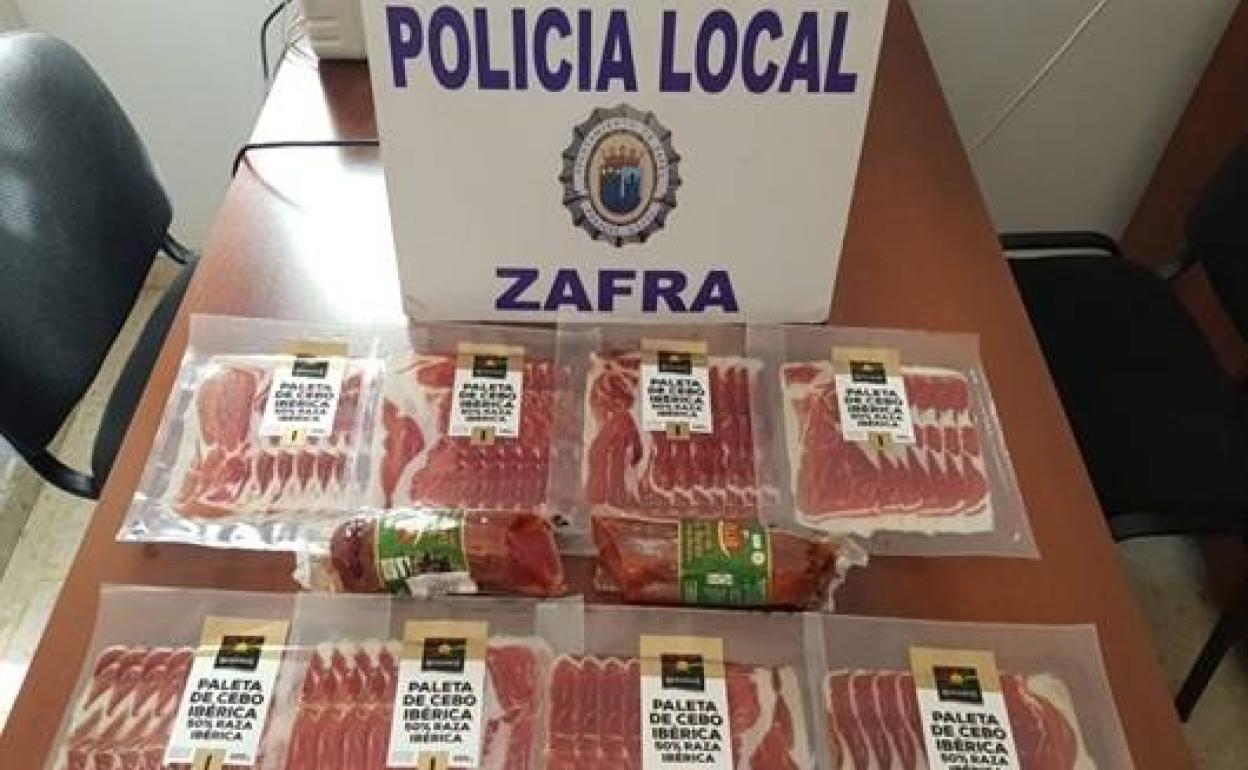 Productos sustraídos 