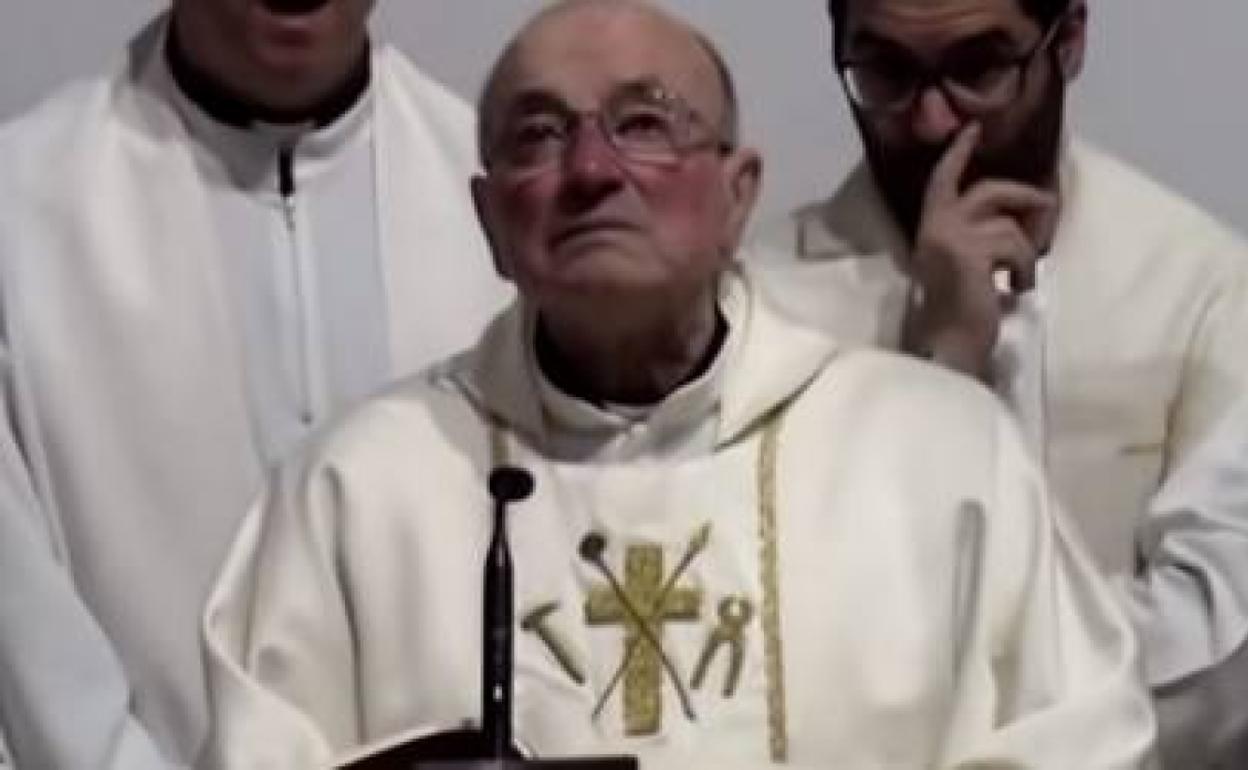 joaquín Macarro en 2018, durante su homenaje 