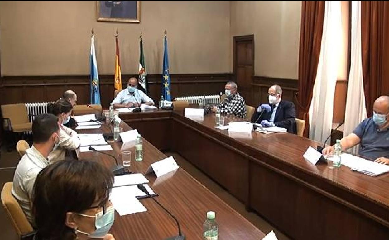 Pleno celebrado el 19 de mayo del que supuestamente se manipuló el vídeo 