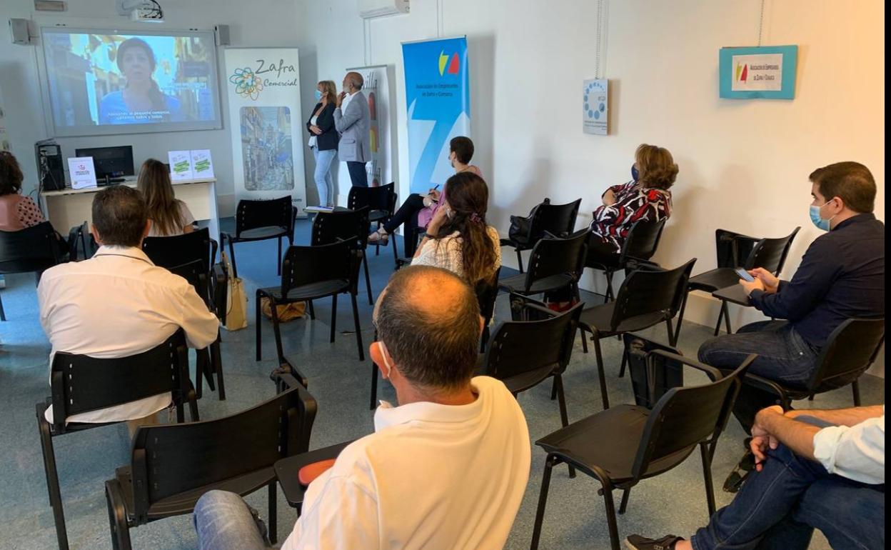 Presentación de la campaña en el Centro de Encuentro Empresarial 