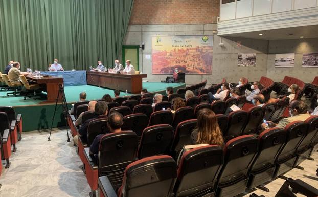 Reunión de la junta directiva Entidad Ferial 