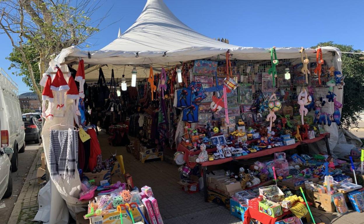 Uno de los puestos del Mercado de Navidad en 2019 