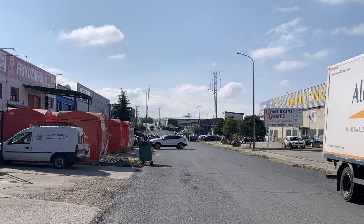 Una de las calles del polí