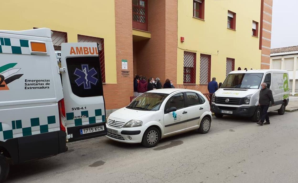En la residencia de mayores José González Barrero se ha completado la vacunación 