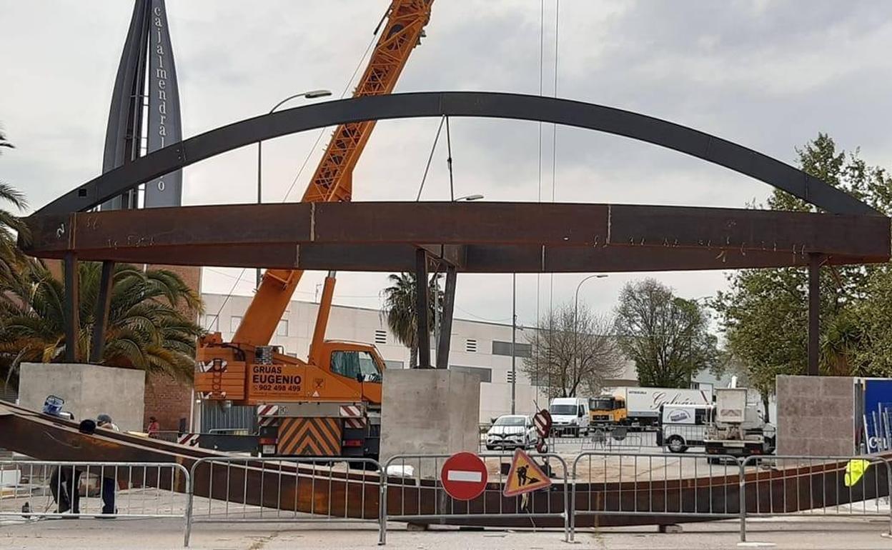 Instalación de la portada 