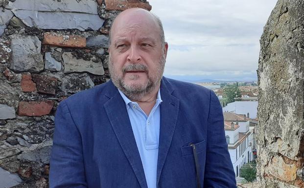 Juan Carlos rubio en el auto inaugural 