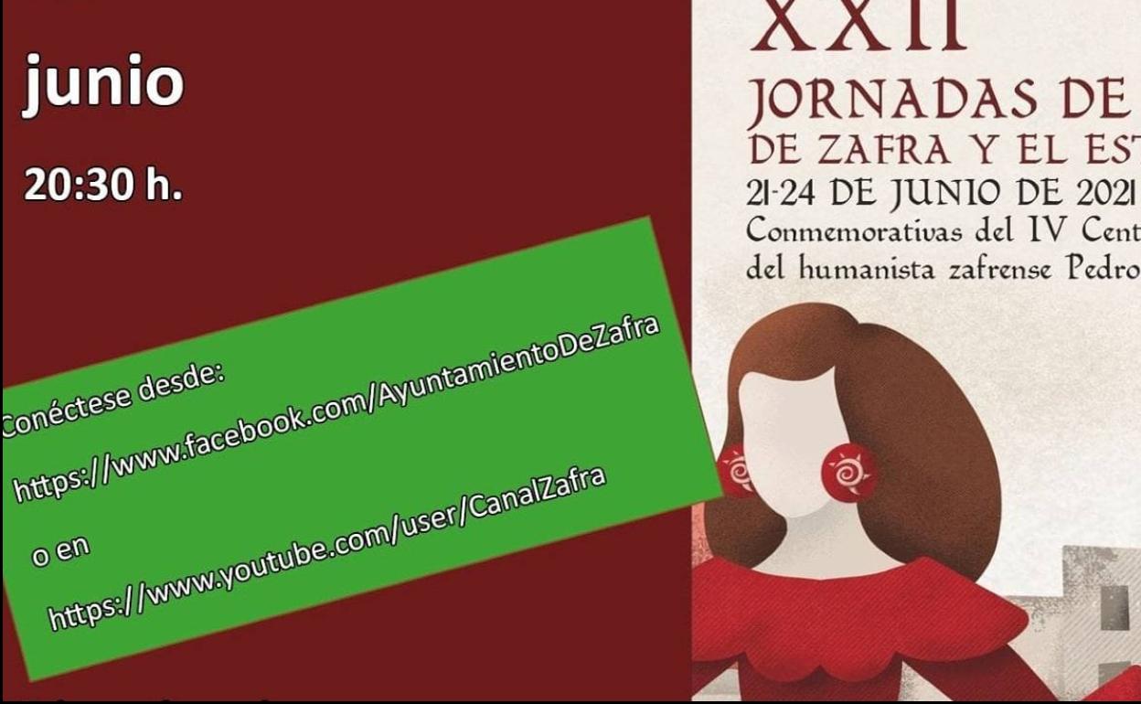Las XXII Jornadas de Historia de Zafra y el Estado de Feria ahondan en la figura del humanista Pedro de Valencia
