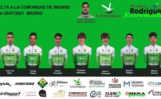 Equipo que disputará la Vuelta a Madrid 