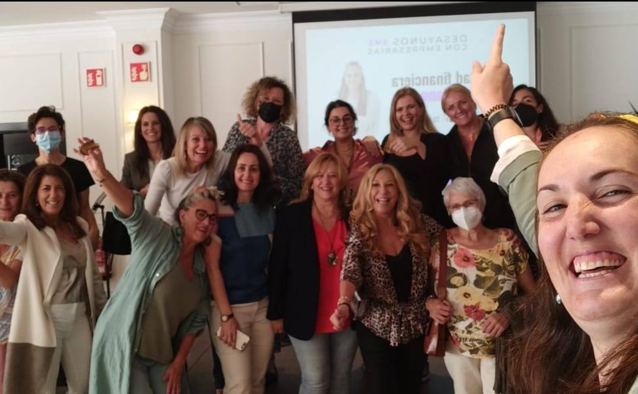 Algunas de las participantes en una de las actividades de K-Sentido 