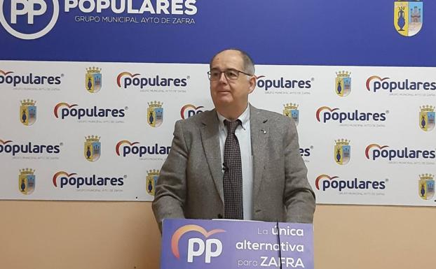 Juan Carlos Fernández en rueda de prensa 