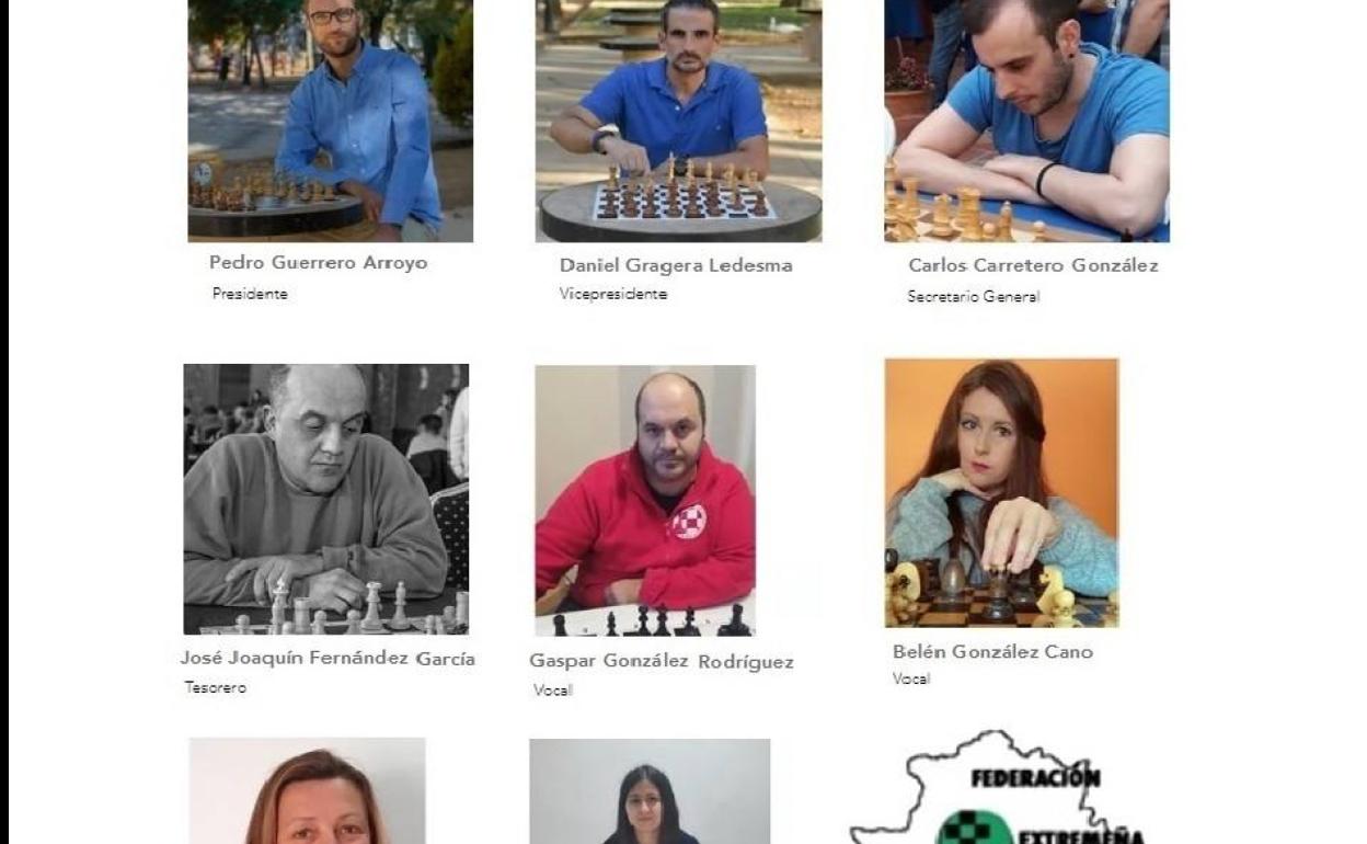Algunos de los miembdros de la Junta Directiva 