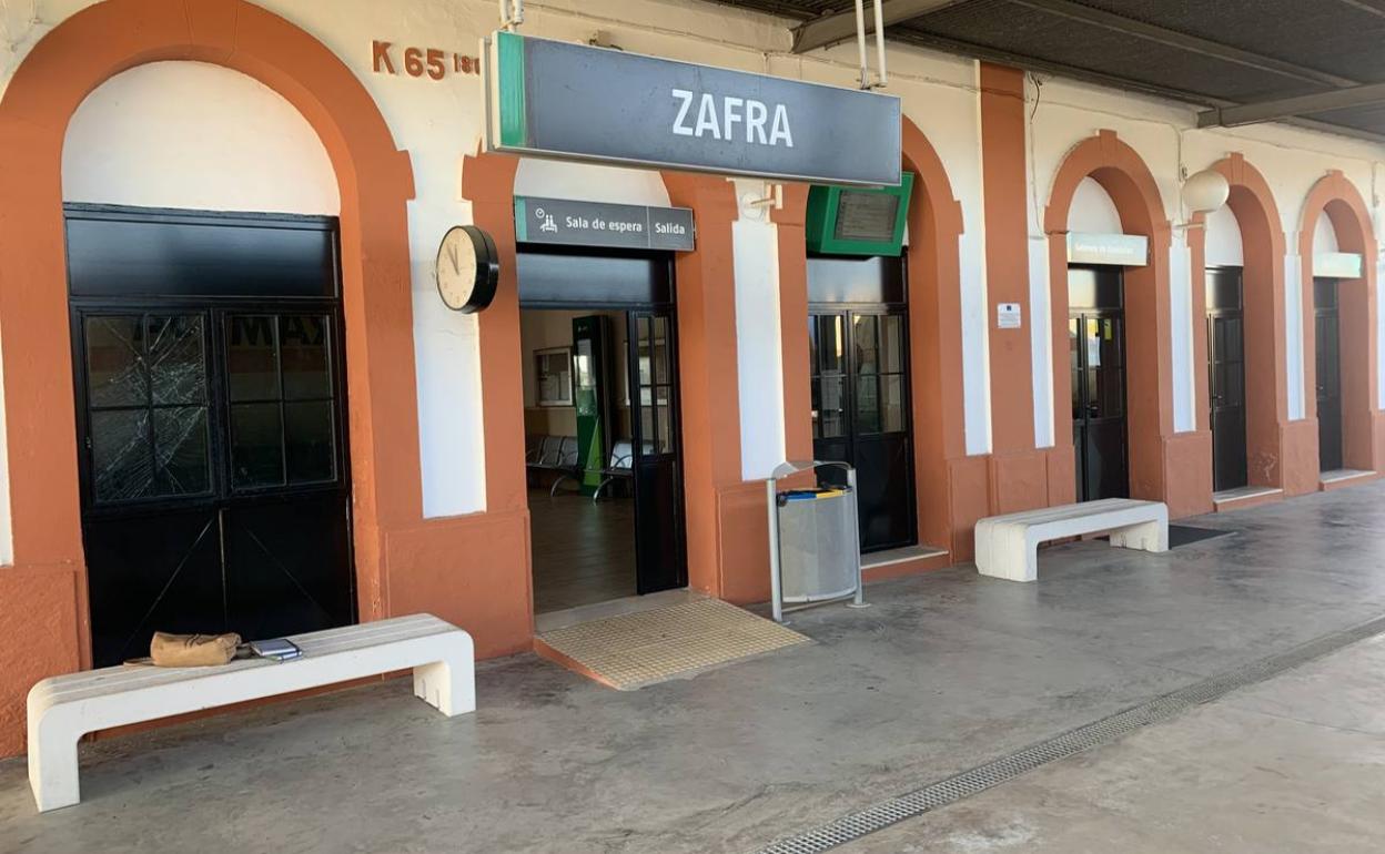 Estación de tren en Zafra 