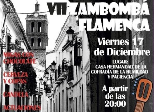 La candela de la Cofradía de la Humildad y Paciencia volverá a lucir este viernes por la noche durante su Zambombá Flamenca