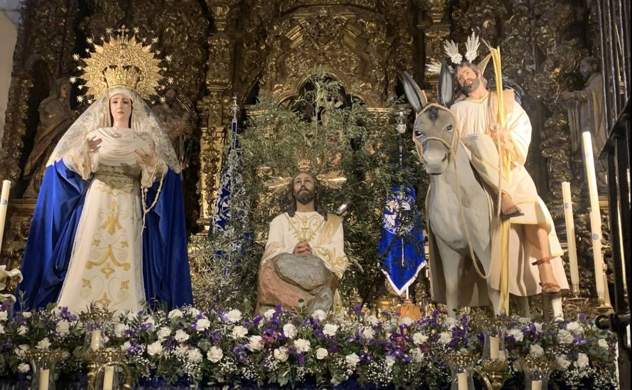 Imágenes titulares de la cofradía que anunciará la Semana Santa 2022 