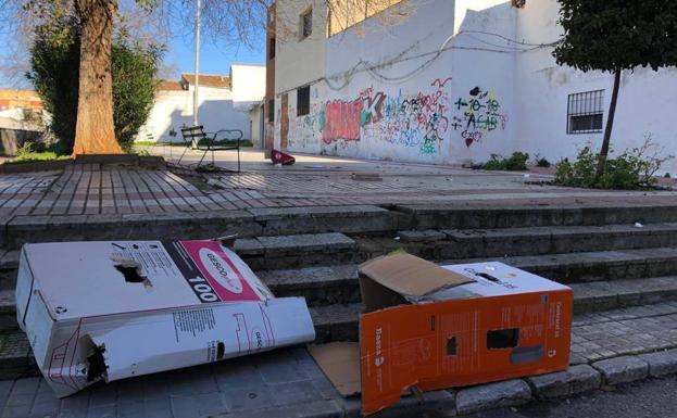 Plaza de la calle en la que se producen las concentraciones 