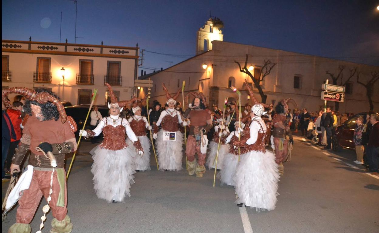 Uno de los grupos participantes en el último desfile celebrado en 2020 