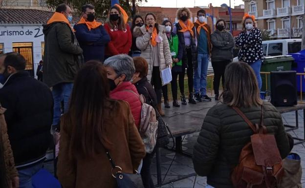 Lectura del manifiesto 