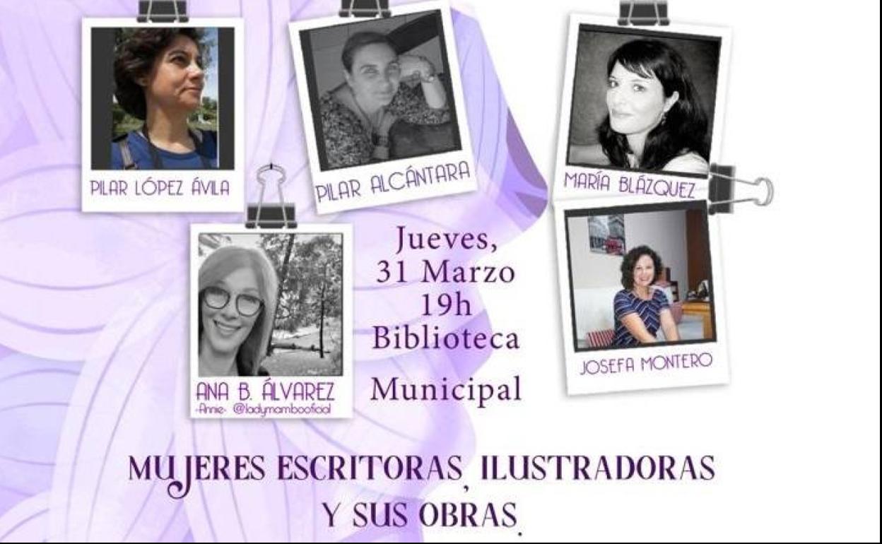 El espacio literario 'Con nombre de Mujer' clausura en la biblioteca el programa de actividades conmemorativas del Día Internacional de la Mujer