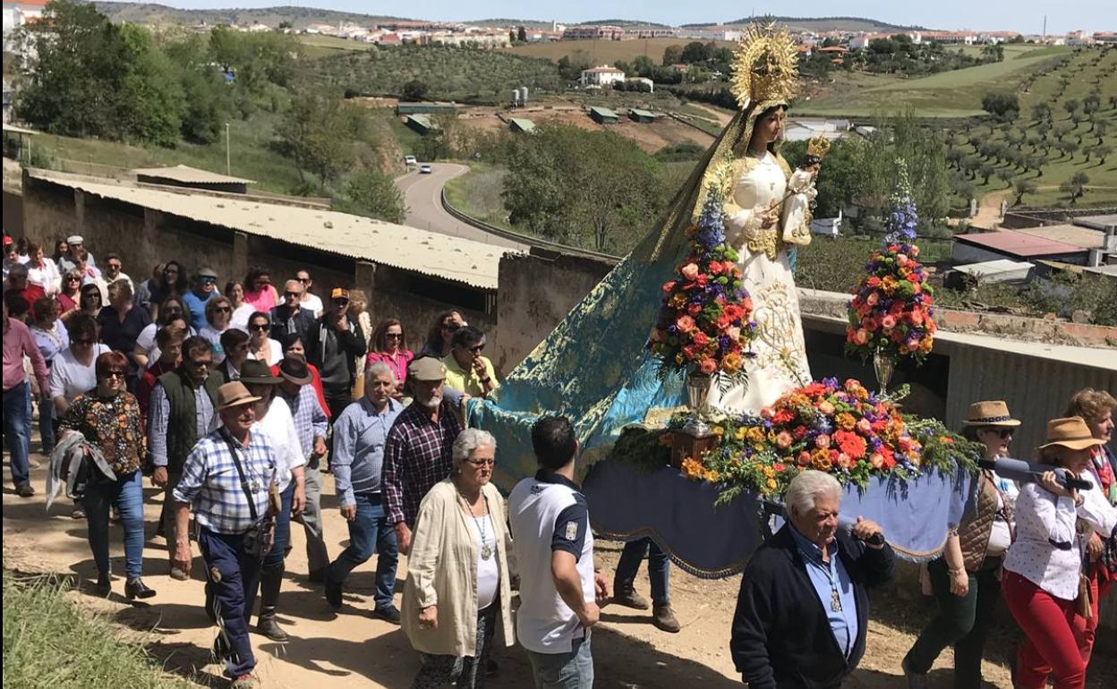 La Virgen de Belén celebrará este año su romería con todos sus actos tradicionales