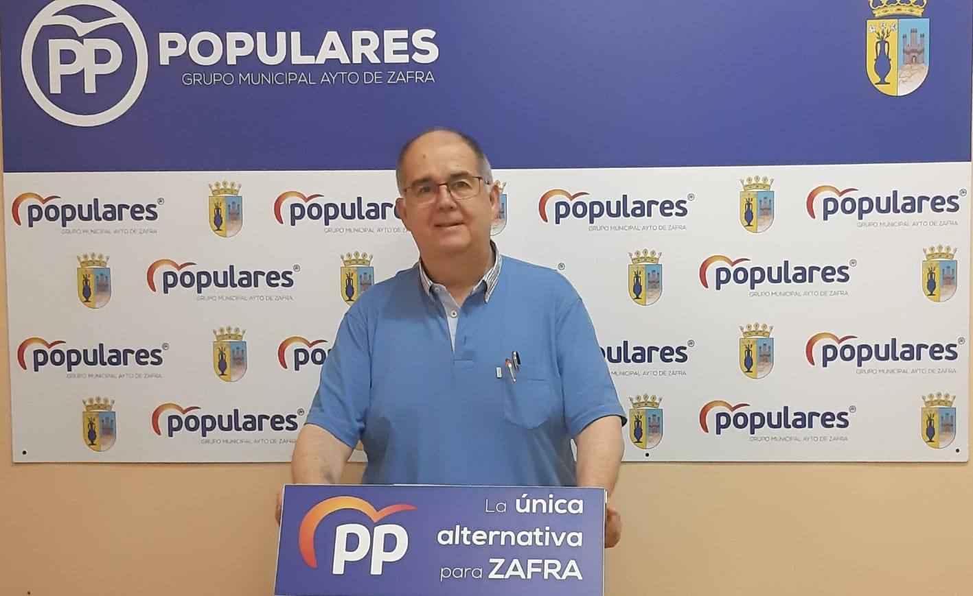 Juan Carlos Fernández durante la rueda de prensa balance 