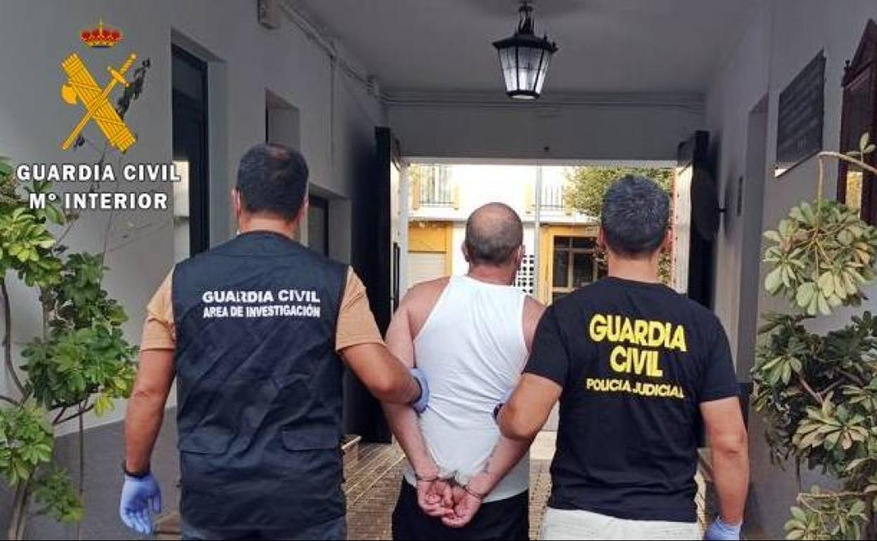 Momento de la detención 