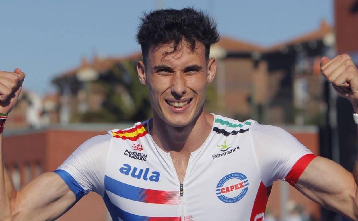 David Barroso tras lograr el Campeonato de España Sub-23 