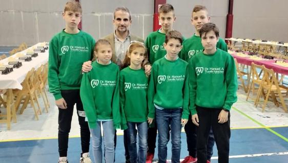 Los hermanos Gutiérrez Toro y Carla Sánchez clasificados para la final del Campeonato de Extremadura de Ajedrez por Edades