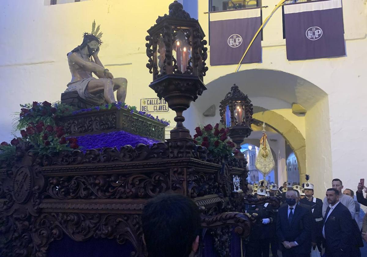 Elk Cristo en la procesión de 2022