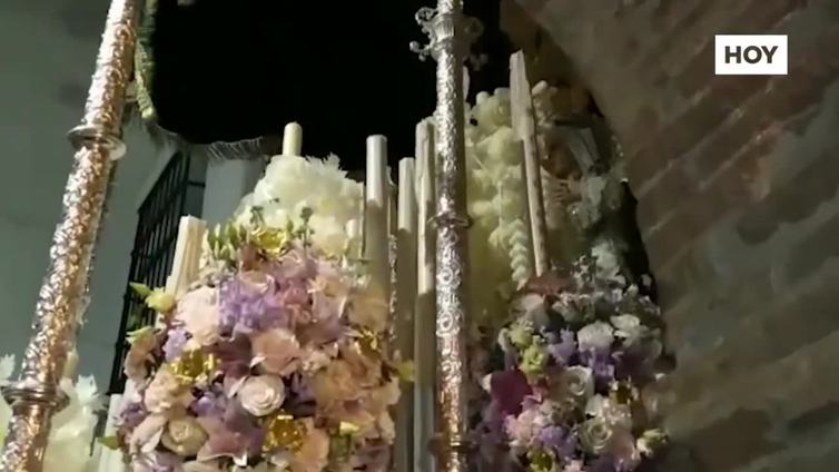 El Martes Santo volvió a la Iglesia del Rosario con el 'Amarrao' y las Angustias
