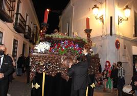 El paso del Cristo Yacente en 2022