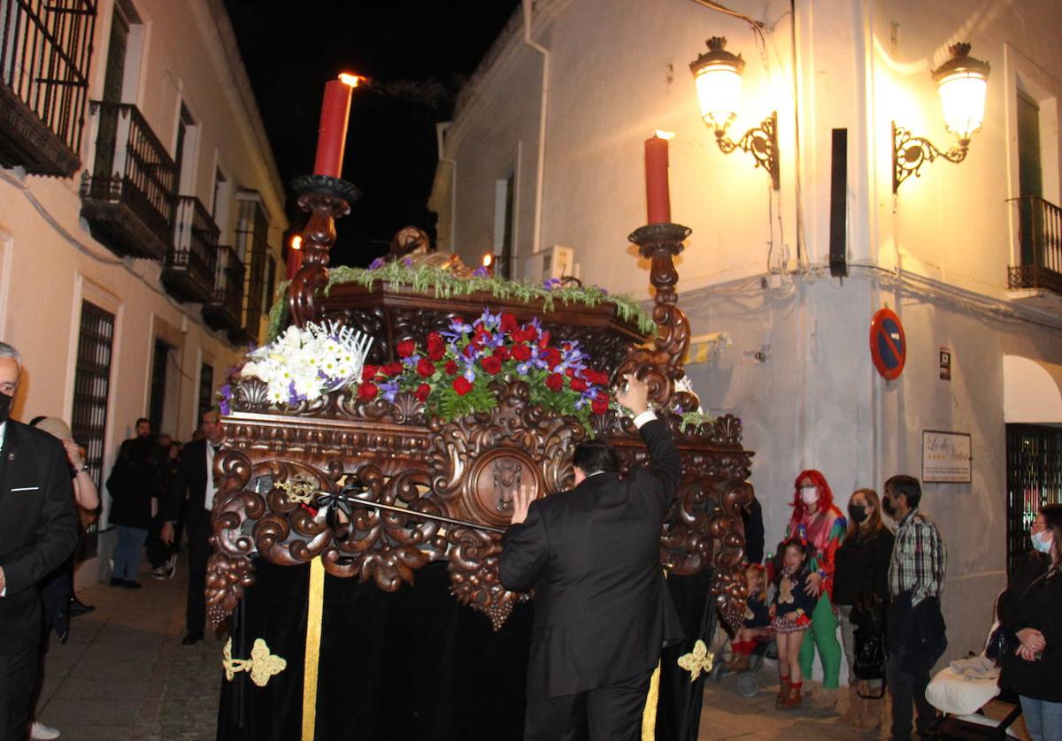 El paso del Cristo Yacente en 2022