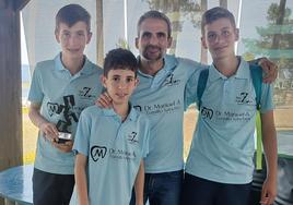 David, Gonzalo, Daniel y Raúl