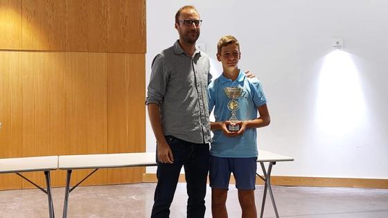 El joven ajedrecista Raúl Gutiérrez Toro gana el Campeonato de Extremadura por edades