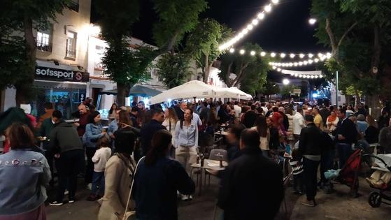 Los Amigos de la Cruz de la Calle Ancha celebraron su tradicional velada
