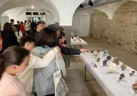 Primer día de la exposición