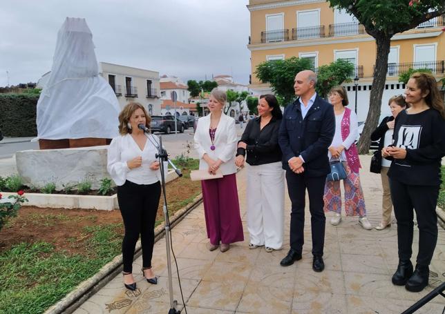 Inuguración de la estatua