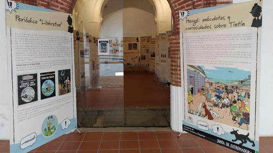 La Biblioteca Pública expone 'Hergé: Anécdotas y curiosidades sobre Tintín'