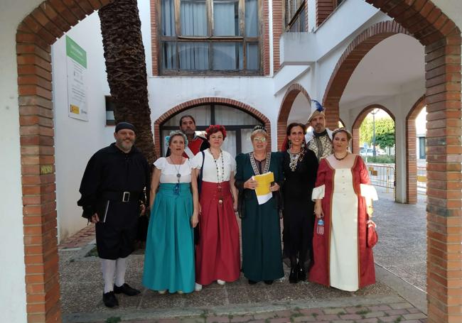 Los participantes en el Auto Inaugural