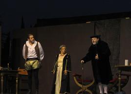 Una escena de la obra de Mutis por el Foro