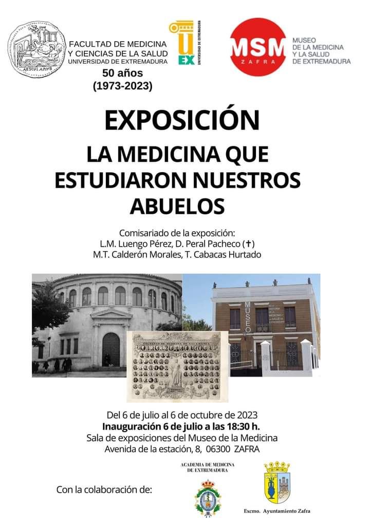 El Museo de la Medicina acoge una exposición por los 50 años de la facultad de Medicina