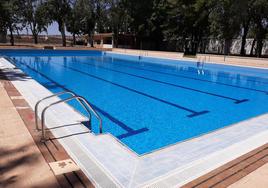 Una de las piscinas de Zafra