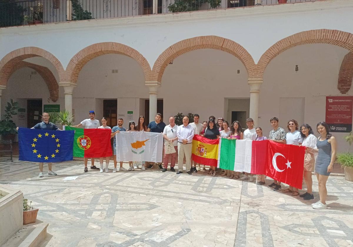 Zafra acoge hasta el domingo un programa formativo Erasmus+ con más de 20 participantes de cinco países