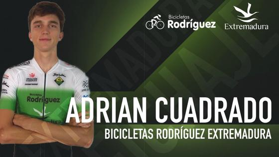 El joven extremeño Adrián Cuadrado se suma al Bicicletas Rodríguez Extremadura