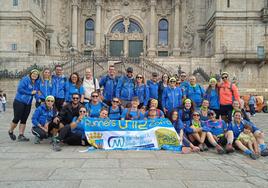 Los Runners Uni2 a su llegada a Santiago