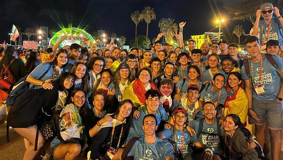 Los jóvenes de la Comunidad Parroquial vuelven satisfechos de la JMJ 2023
