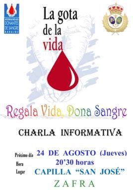 La Hermandad del Nazareno organiza una charla sobre donaciones de sangre, plasma y médula