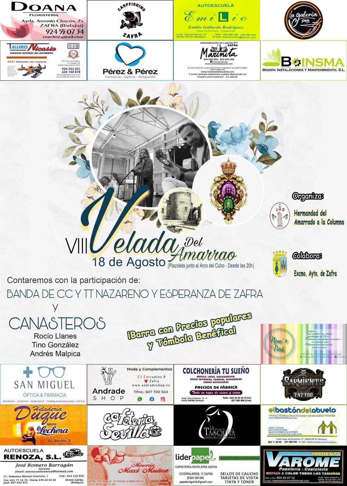 La VIII Velada del Amarrao será este viernes