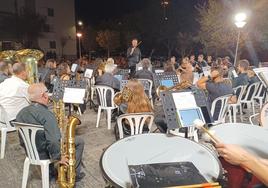 Actución de la Banda de Música de Zafra