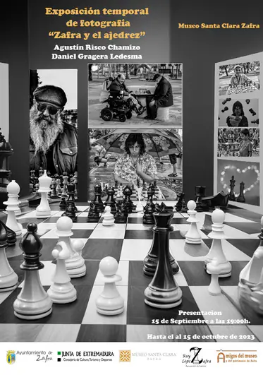 Agustín Risco y Daniel Gragera mostrarán 'Zafra y el ajedrez' a través de sus fotografías