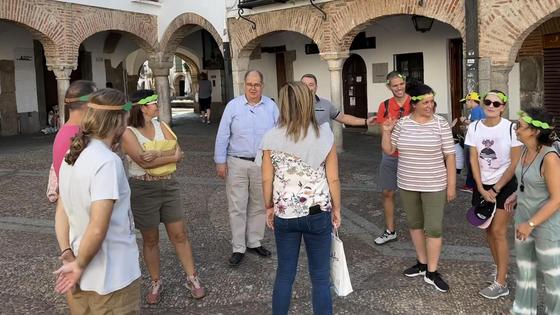 Unos 200 escolares se suman a la celebración del Día de la Ruta de la Vía de la Plata